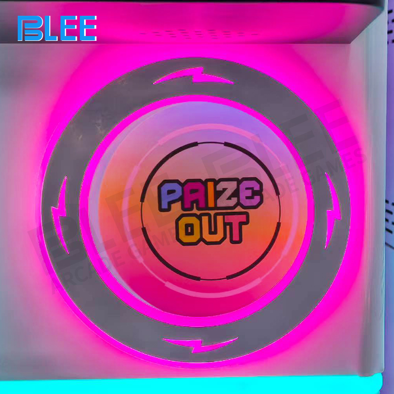 Vibrant lighting effects and visual elements during operation