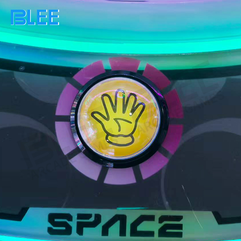 Colorful prize display interior