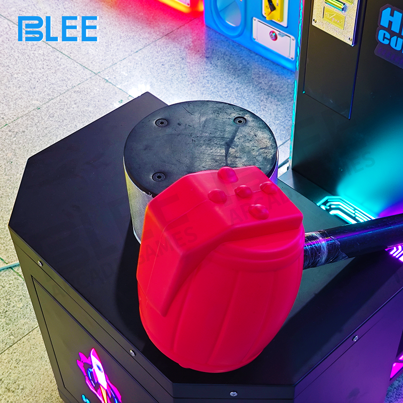 Close-up of the high-durability punching pad and force sensor assembly